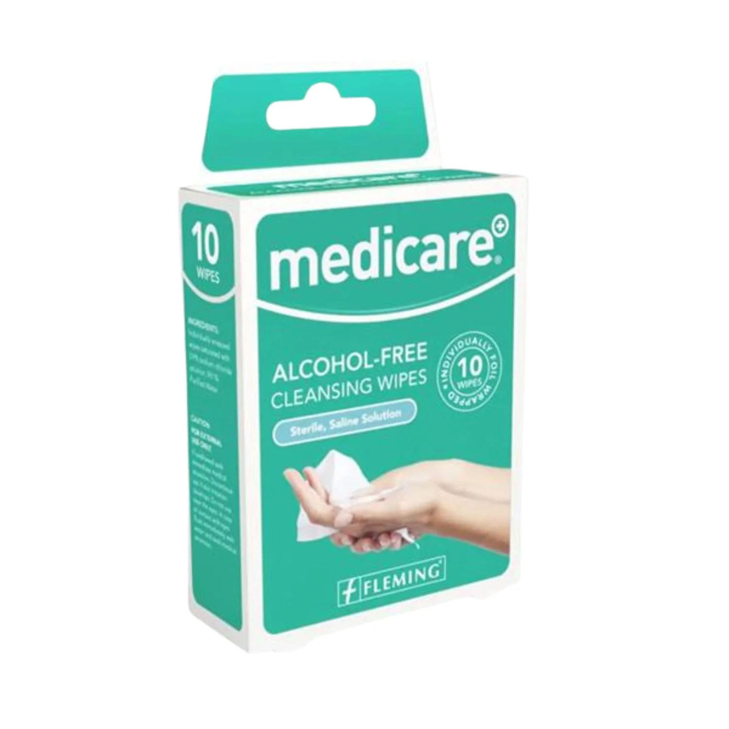 Medicare Alcohol-Free Cleansing Wipes – 10 Pack