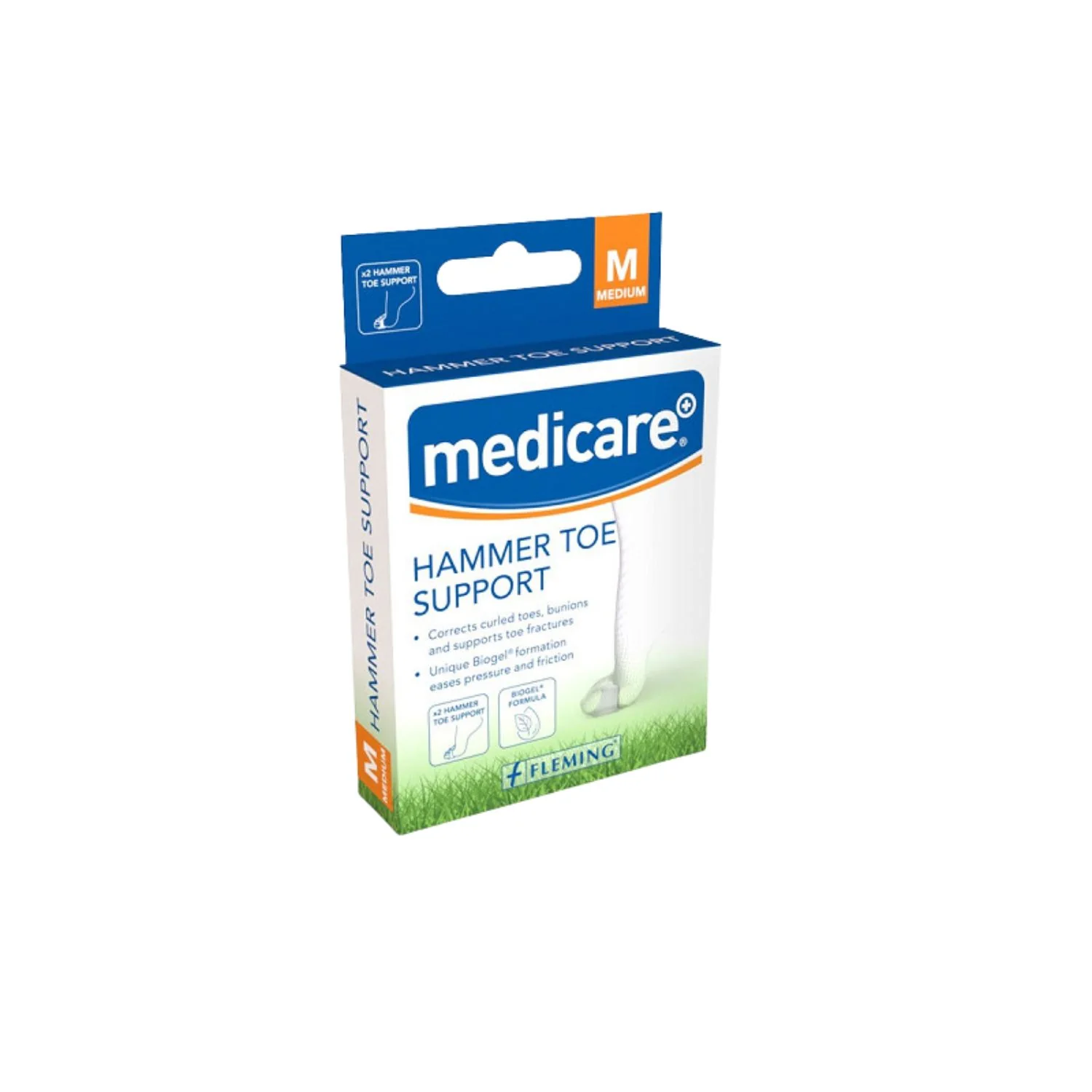 Medicare Hammer Toe Supports – 2 Pack (Medium)
