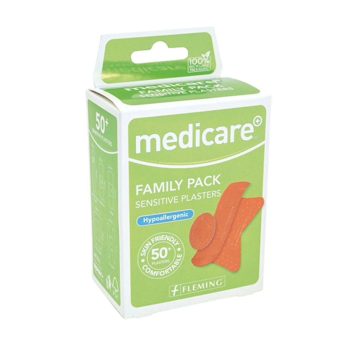 Medicare Sensitive Plasters Family Pack (50’s)