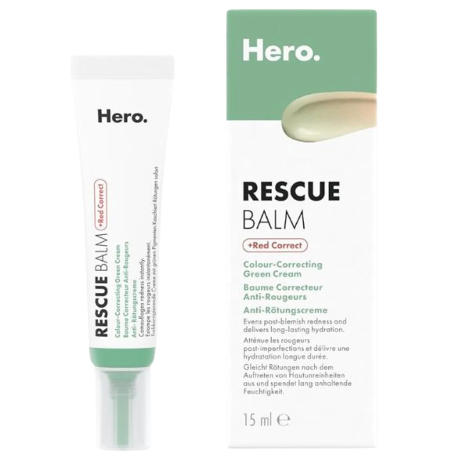 Mighty Patch Hero Rescue Balm & Red Correct 15ml
