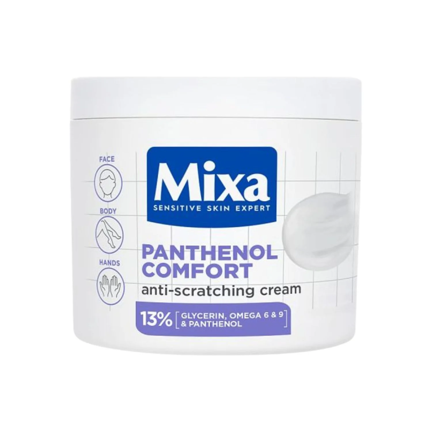 Mixa Panthenol Comfort Cream 400ml