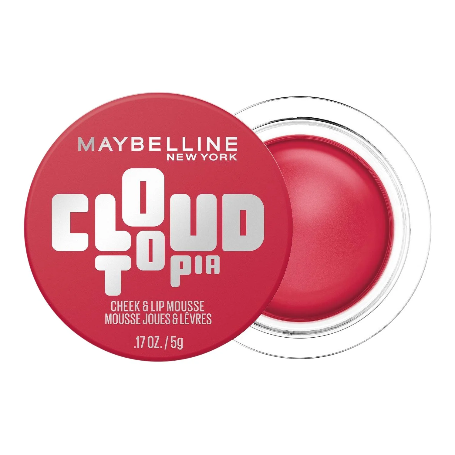 Maybelline Cloudtopia Cheek & Lip Mousse Blush - 02 Ethereal Rouge