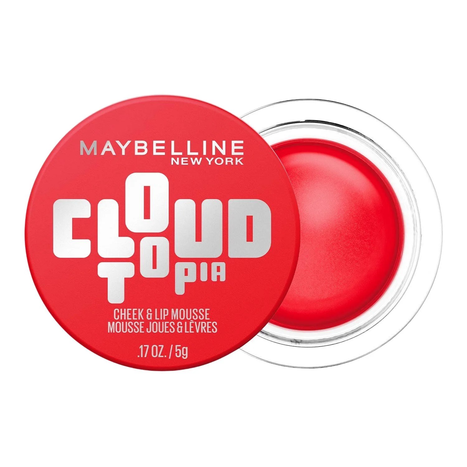 Maybelline Cloudtopia Cheek & Lip Mousse Blush - 03 Divine Crimson