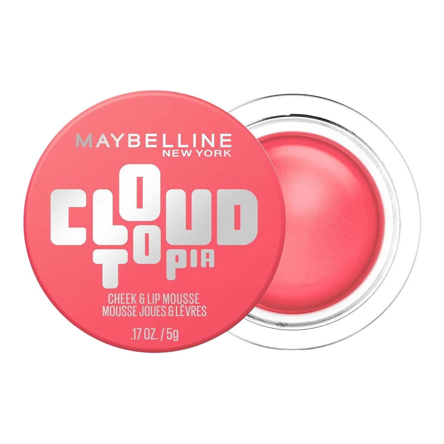 Maybelline Cloudtopia Cheek & Lip Mousse Blush - 07 Moonlit Rose