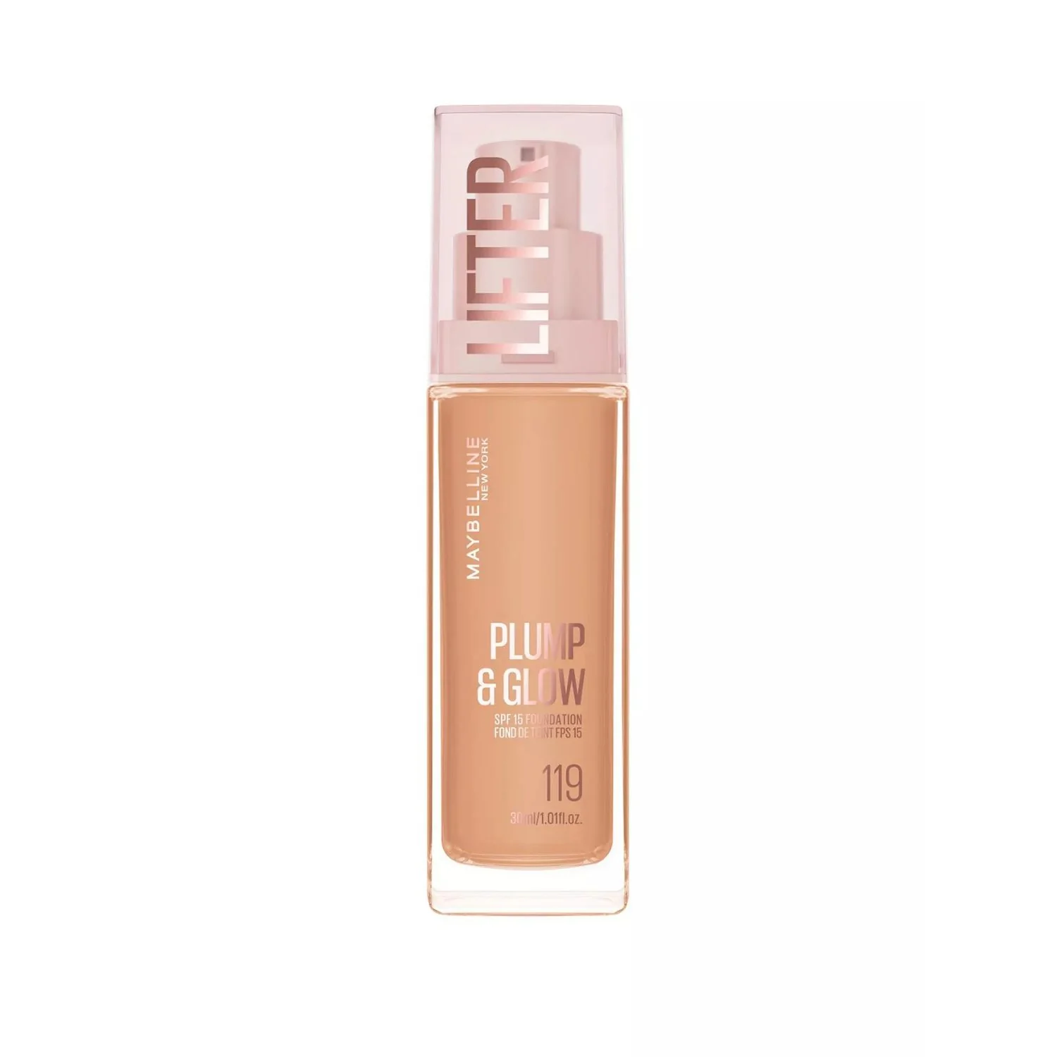 Maybelline Lifter Plump & Glow Foundation 119