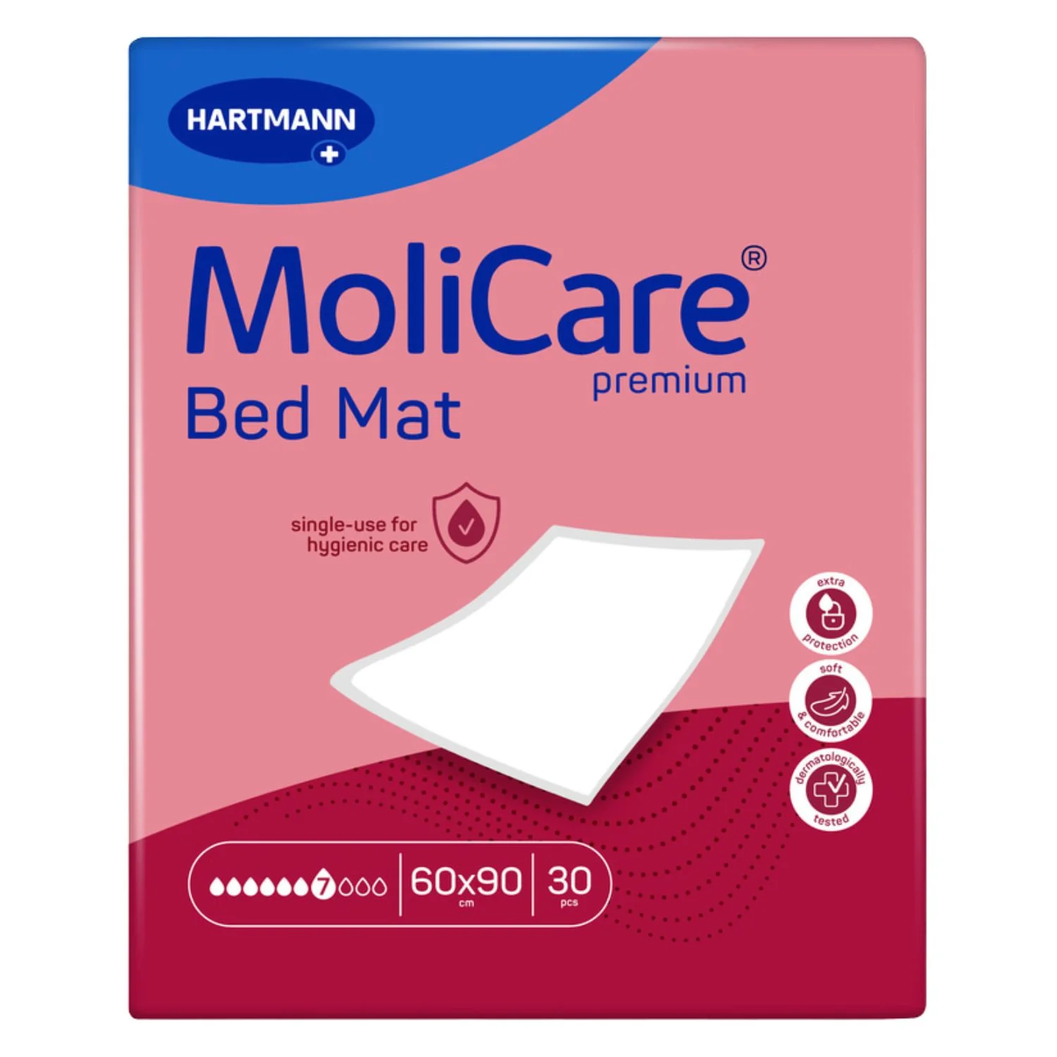 MoliCare Premium Bed Mat Level 7 60 x 90cm (30 Pack)