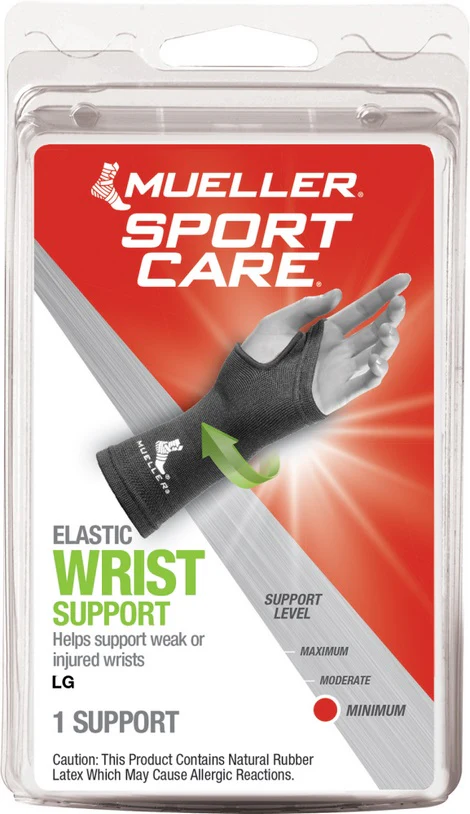 Mueller Elastic Wrist Support in Black - Image 2