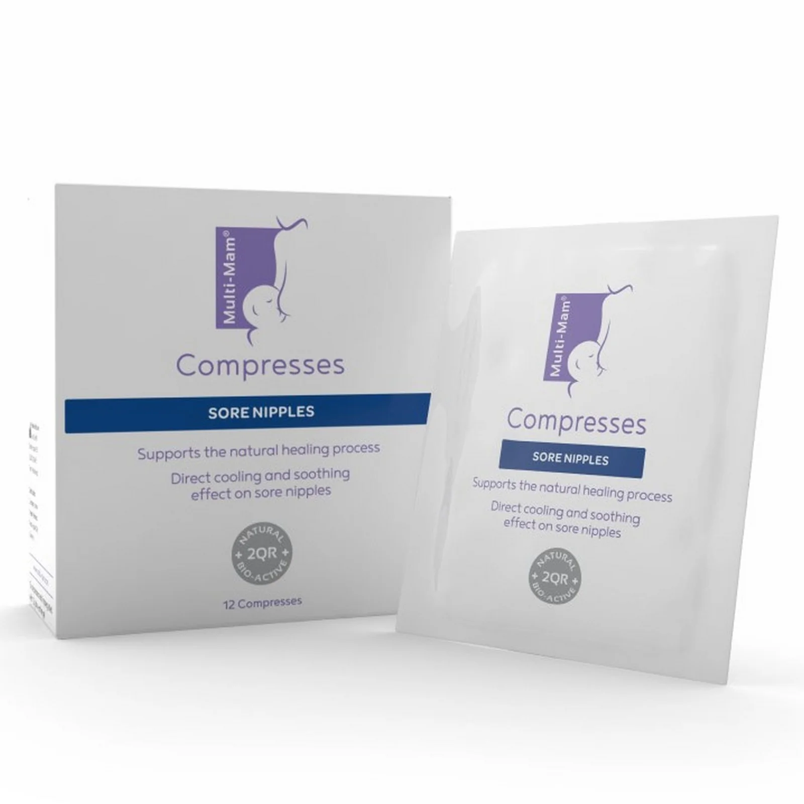 Multi Mam Instant Relief Compresses - Soothing Breast Care for Nursing