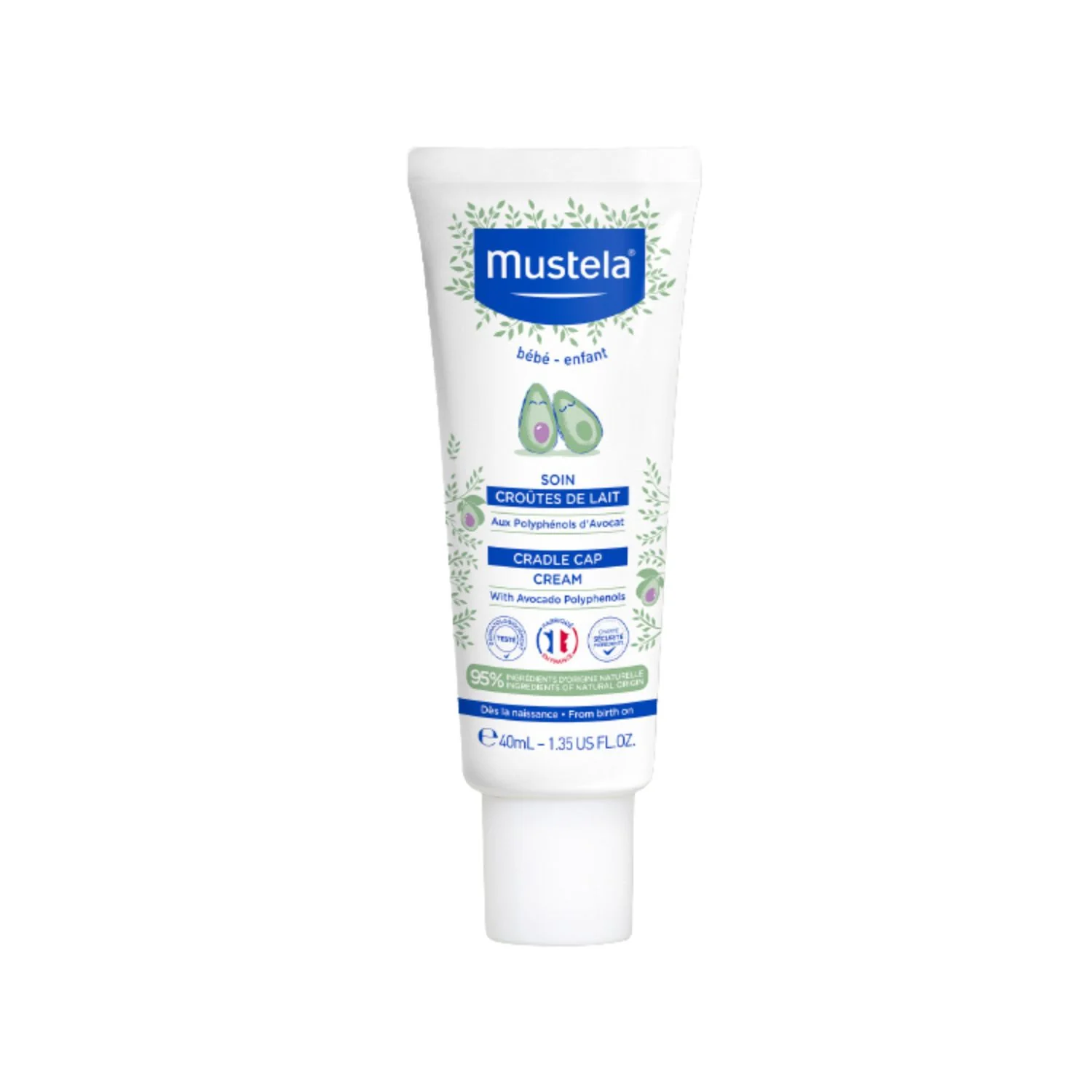 Mustela Cradle Cap Cream 40ml