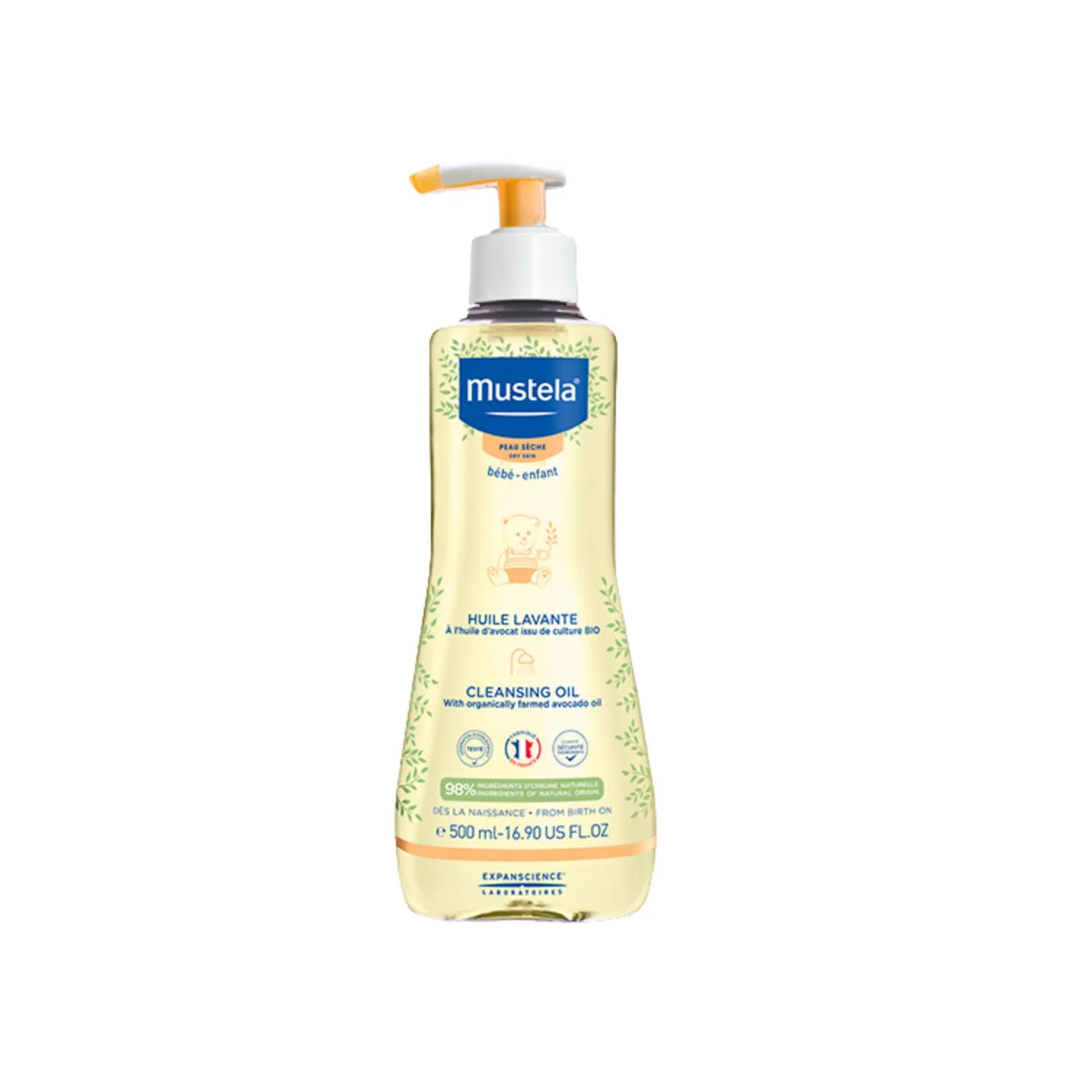 Mustela Nourishing Cleansing Oil 500ml