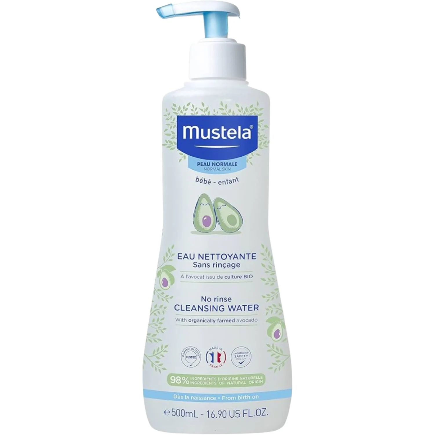 Mustela No Rinse Cleansing Water 500ml