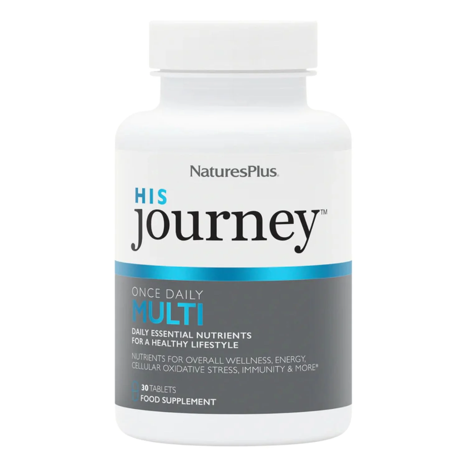 Natures Plus His Journey - 30 Tablets