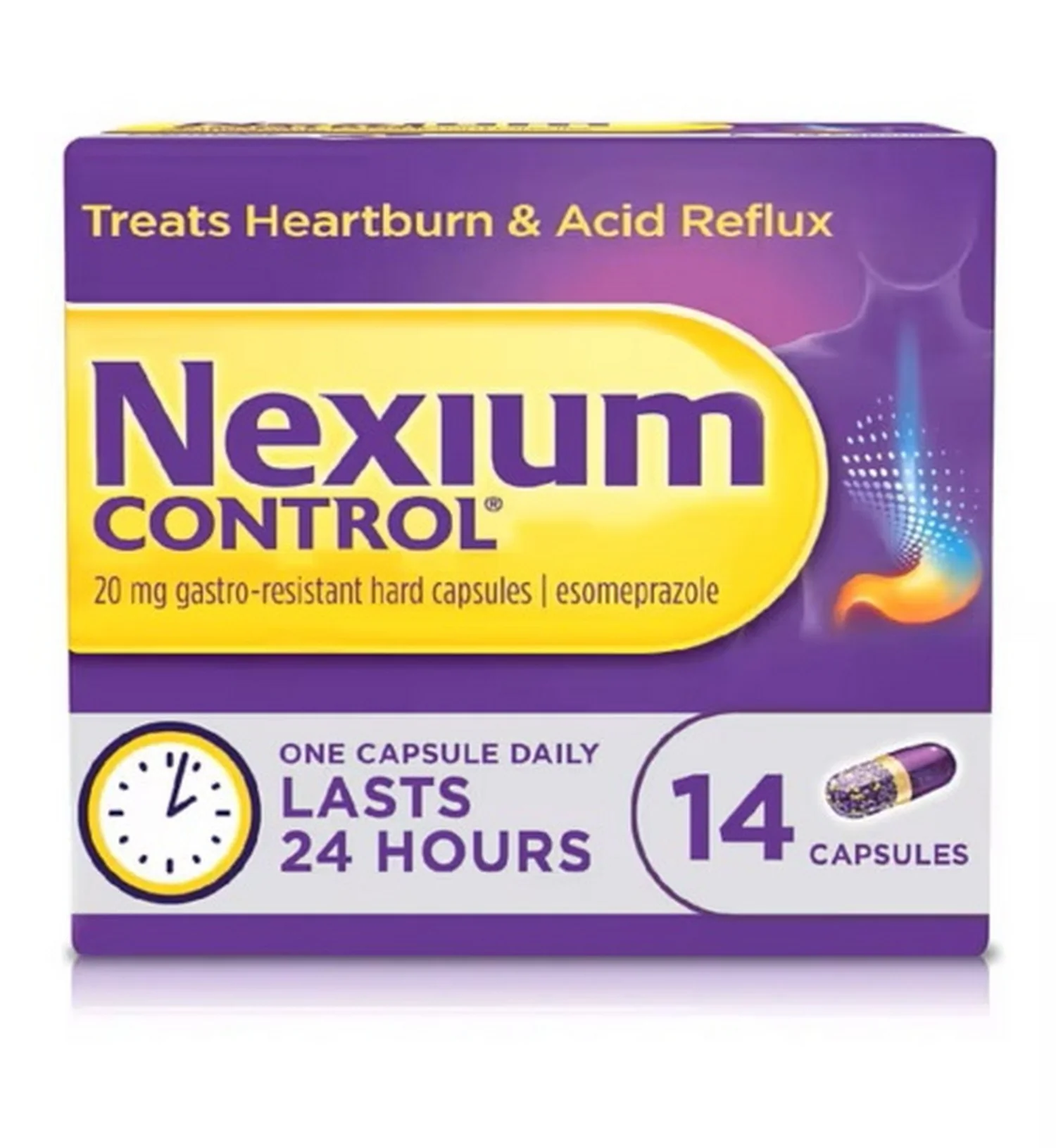 Nexium Control Gastro-Resistant Hard Capsules 14