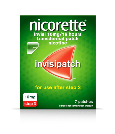 Nicorette Invisi Patch 10mg (7 Patches)