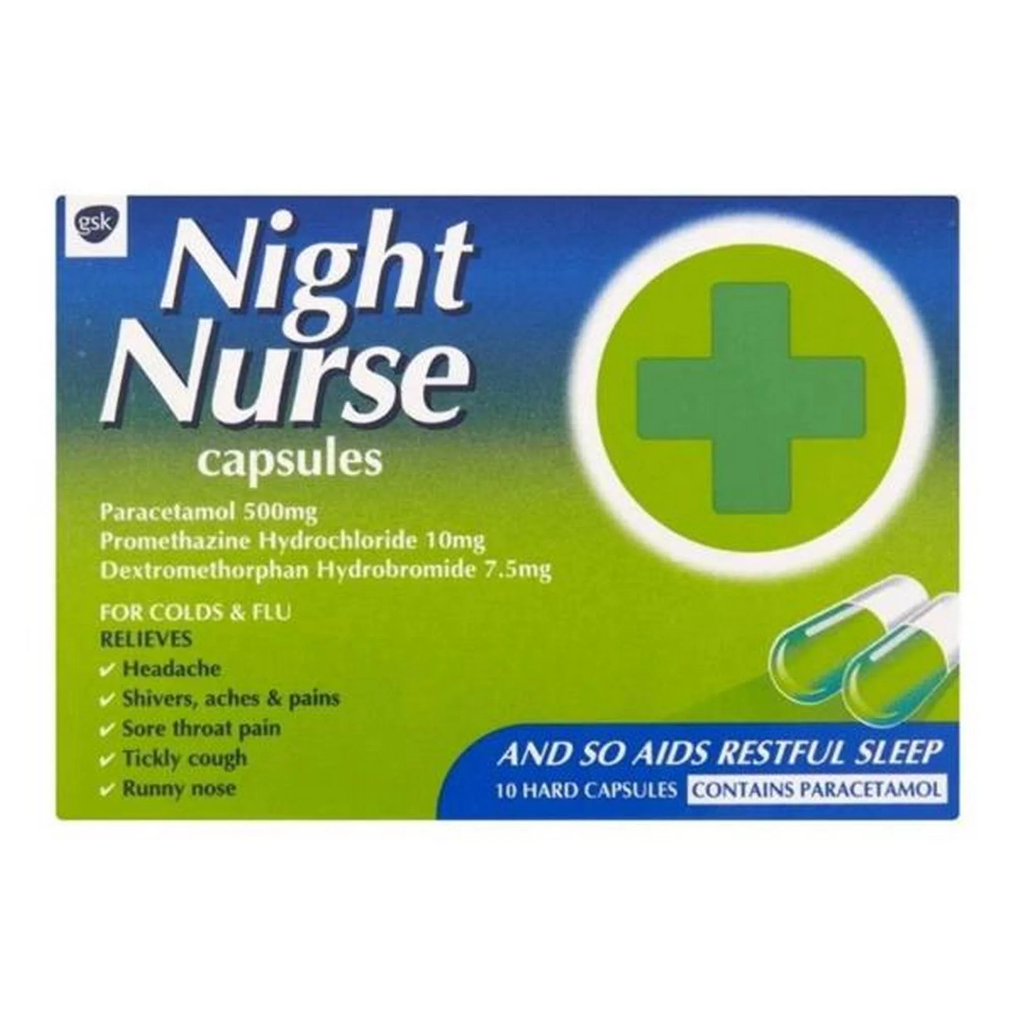 Night Nurse Caps 10