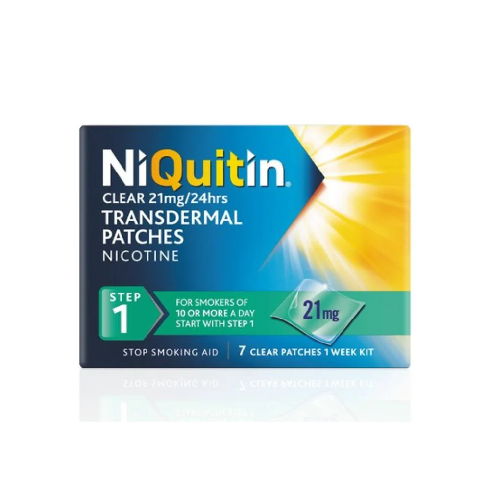 NiQuitin Clear Patch Step 1 - 21mg