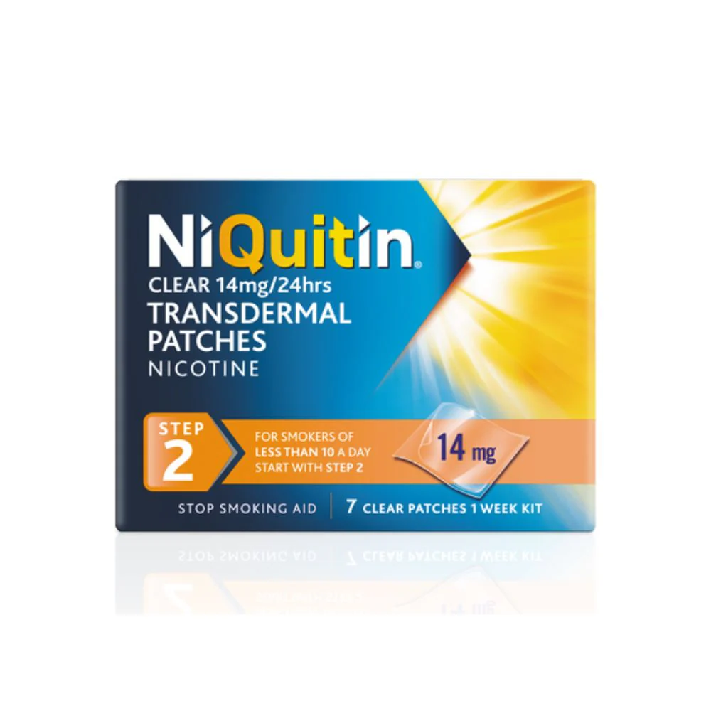 NiQuitin Clear Patch Step 2 - 14mg
