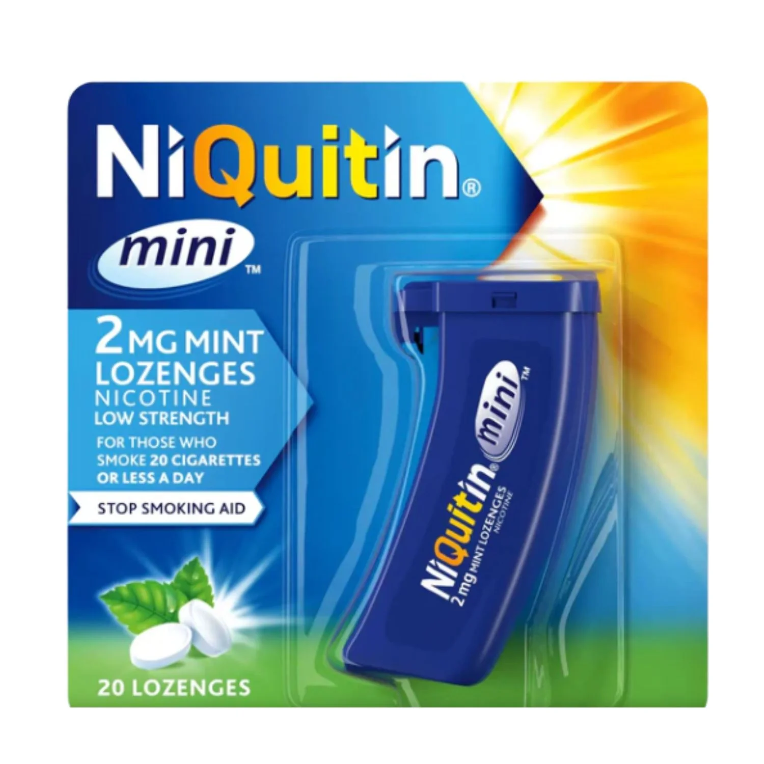 NiQuitin Mini 2mg Lozenges