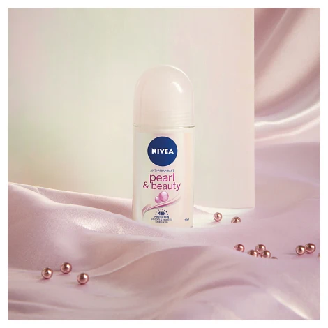 Nivea Roll-On Deodorant Pearl & Beauty 50ml - Image 2