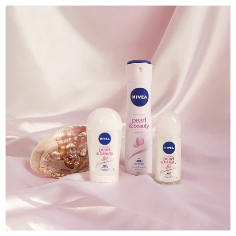 Nivea Roll-On Deodorant Pearl & Beauty 50ml - Image 5