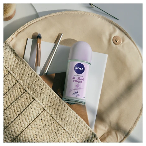 Nivea Double Effect Anti-perspirant Deodorant Roll on 50ml - Image 4