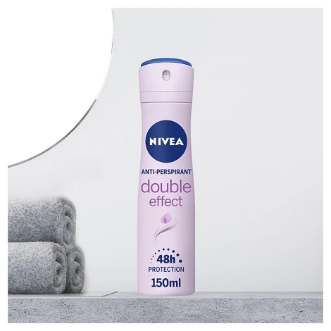 Nivea Double Effect 48h Anti-Perspirant 150ml - Image 3