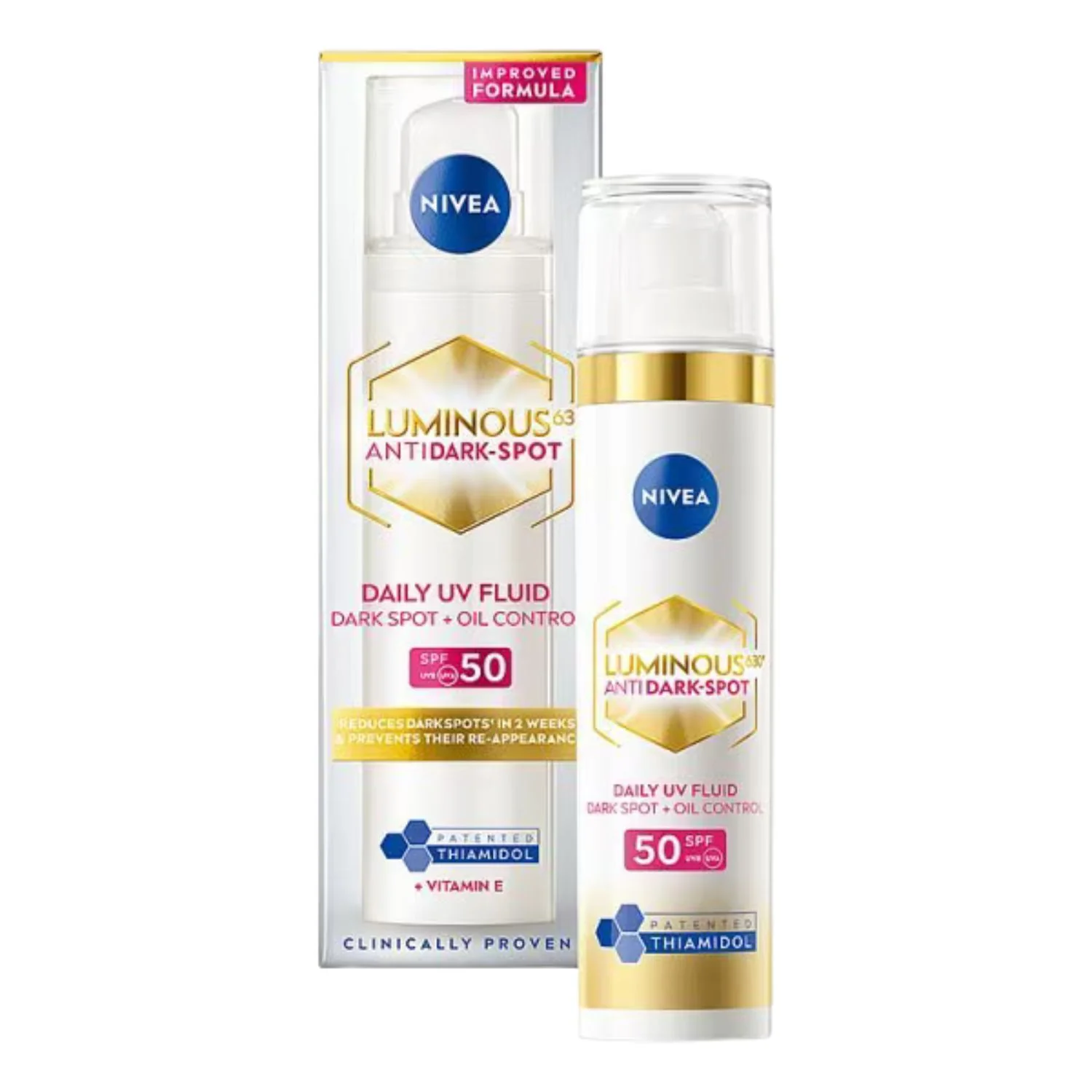 Nivea Cellular Luminous 630 Anti-Dark Spot Day Face Fluid SPF50 40ml