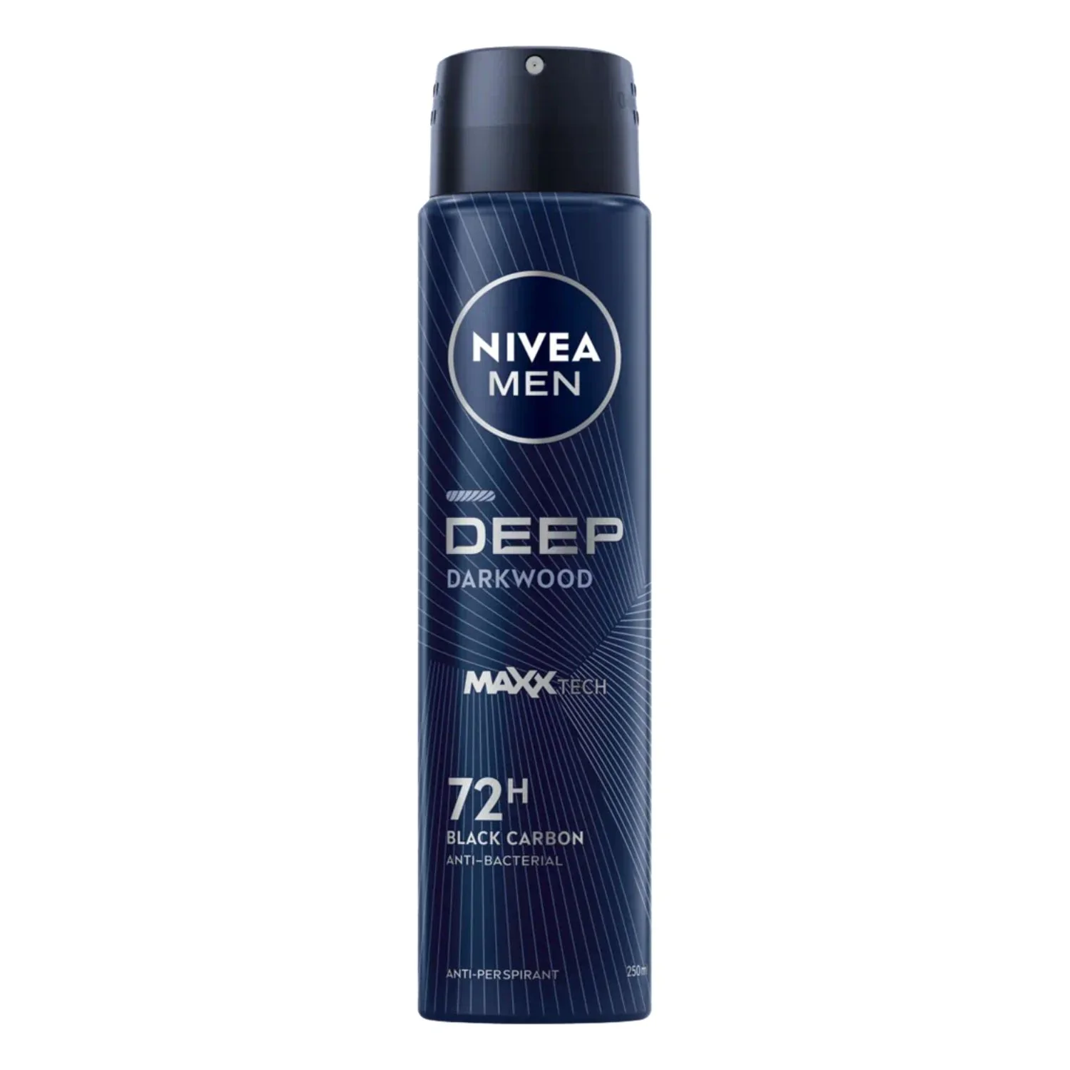 Nivea Men Deep Black Carbon Anti-Perspirant Spray 250ml