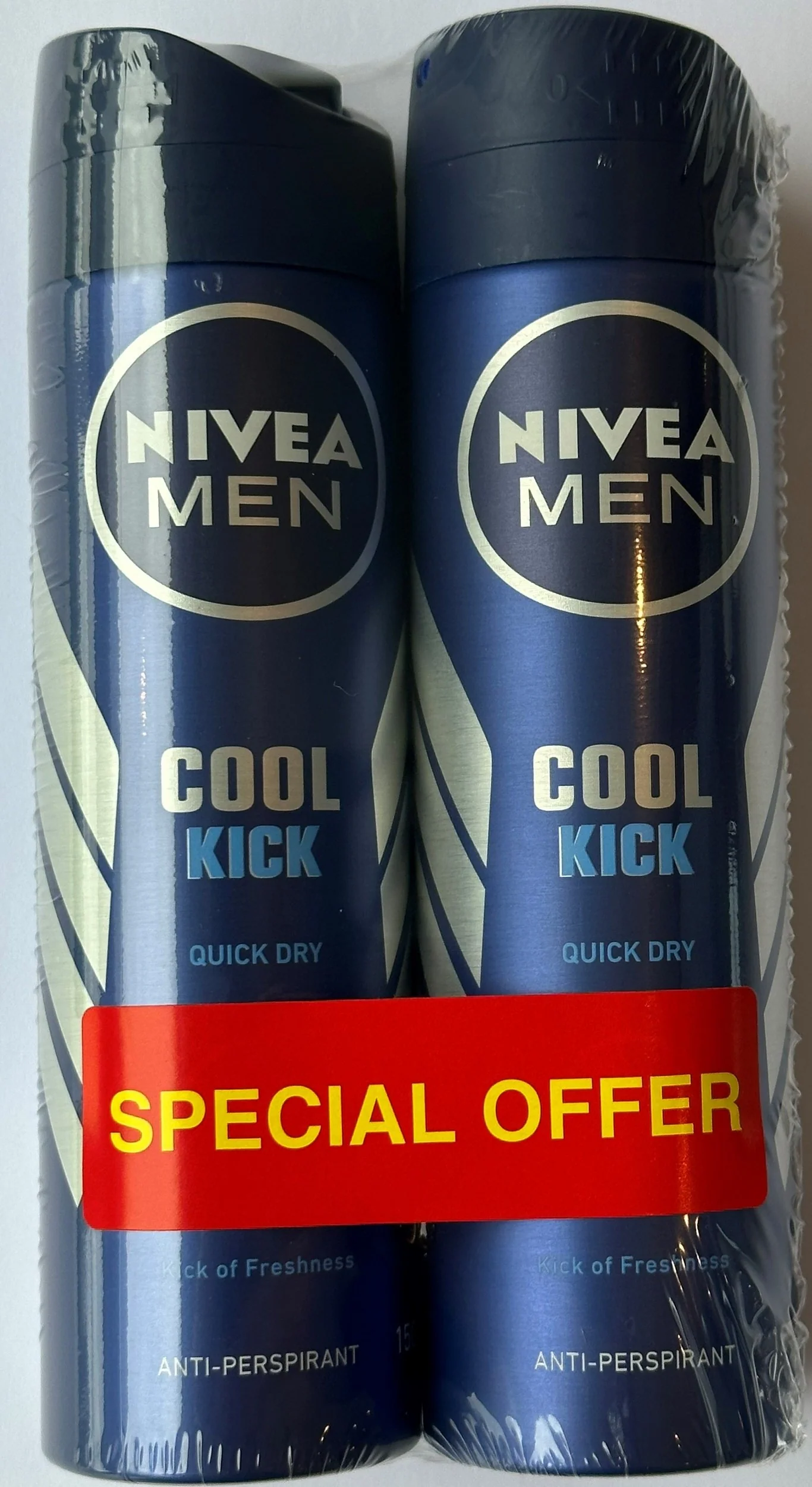 Nivea Men Deodorant Spray 150ML Twin Pack - Image 2