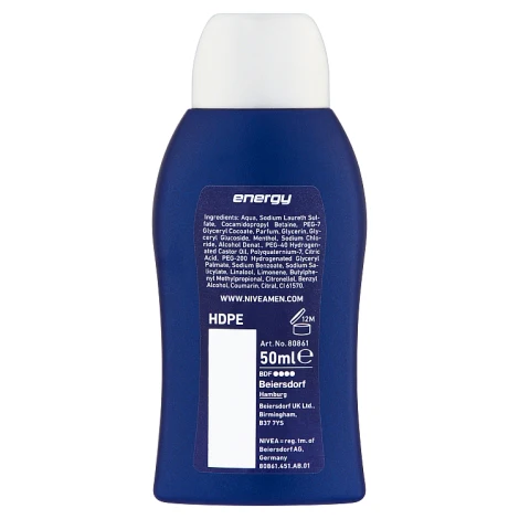 Nivea Men Energy Shower Gel - 50ml - Image 2