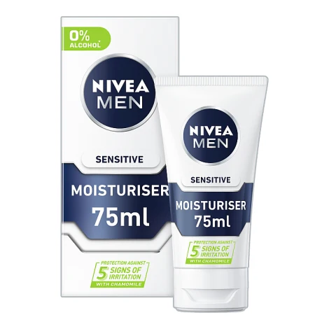 Nivea Men Sensitive Moisturiser 75ml - Image 2
