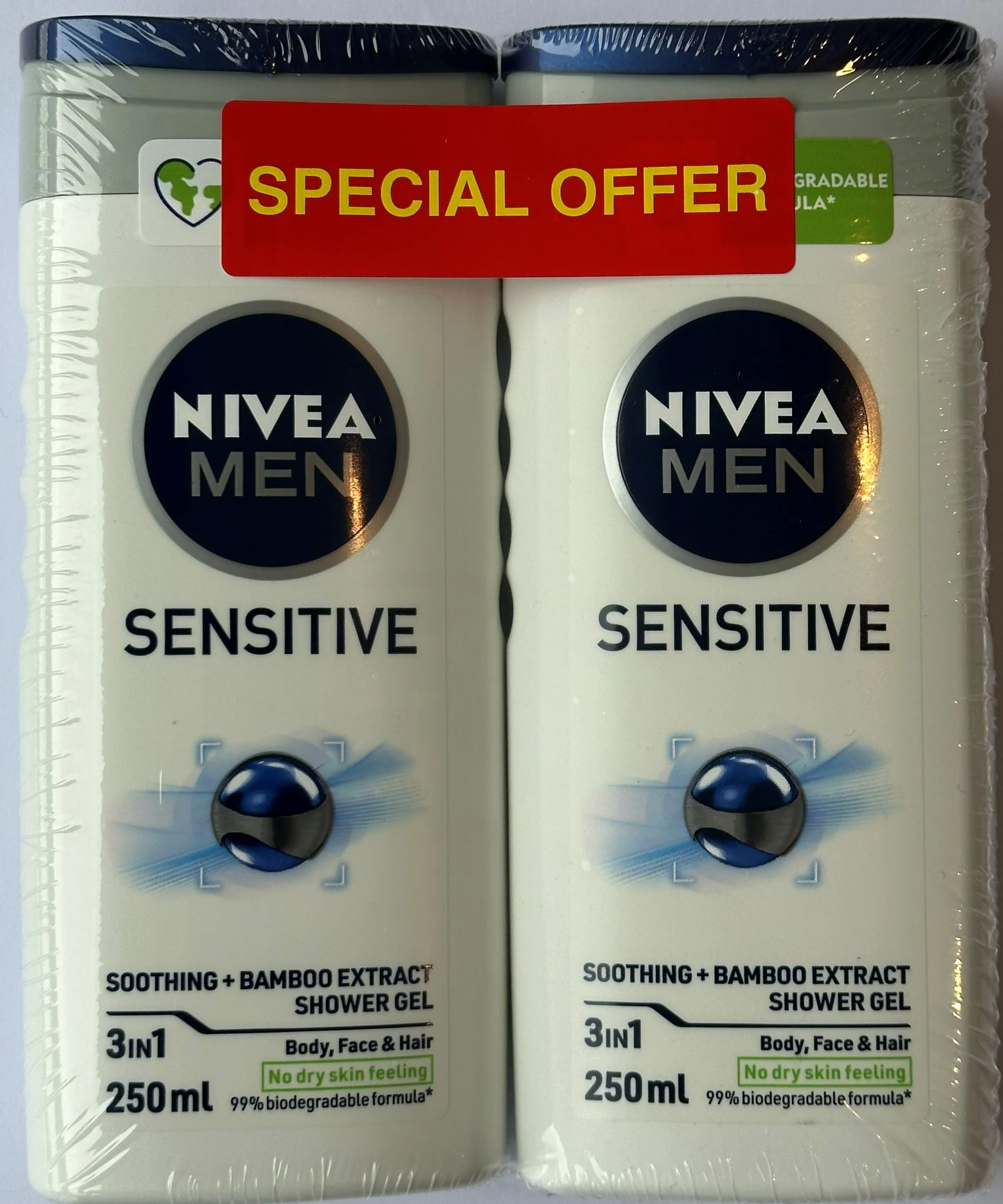 Nivea Men Shower Cream 250ML Twin Pack - Image 2