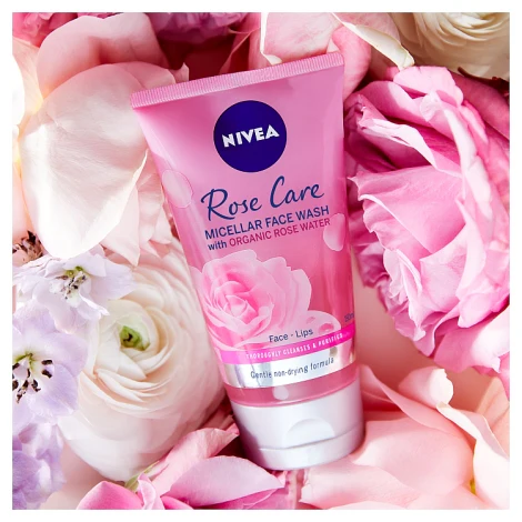 Nivea Rose Care Micellar Face Wash 150ml - Image 4