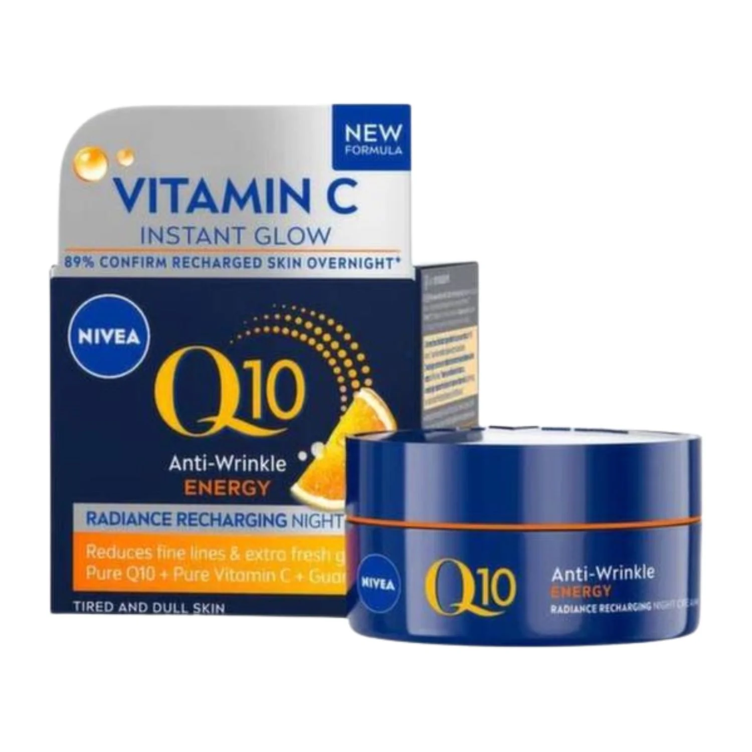 Nivea Q10 Energy Recharging Night Cream 50ml