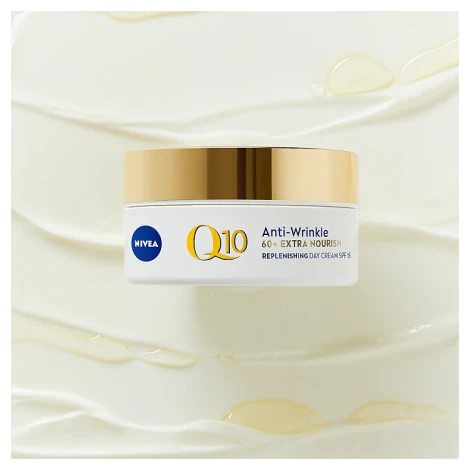 Nivea Q10 Power 60+ Anti-Wrinkle Day Cream 50ml - Image 2
