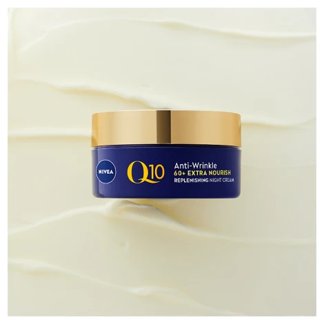 Nivea Q10 Power 60+ Replenishing Night Cream 50ml - Image 5