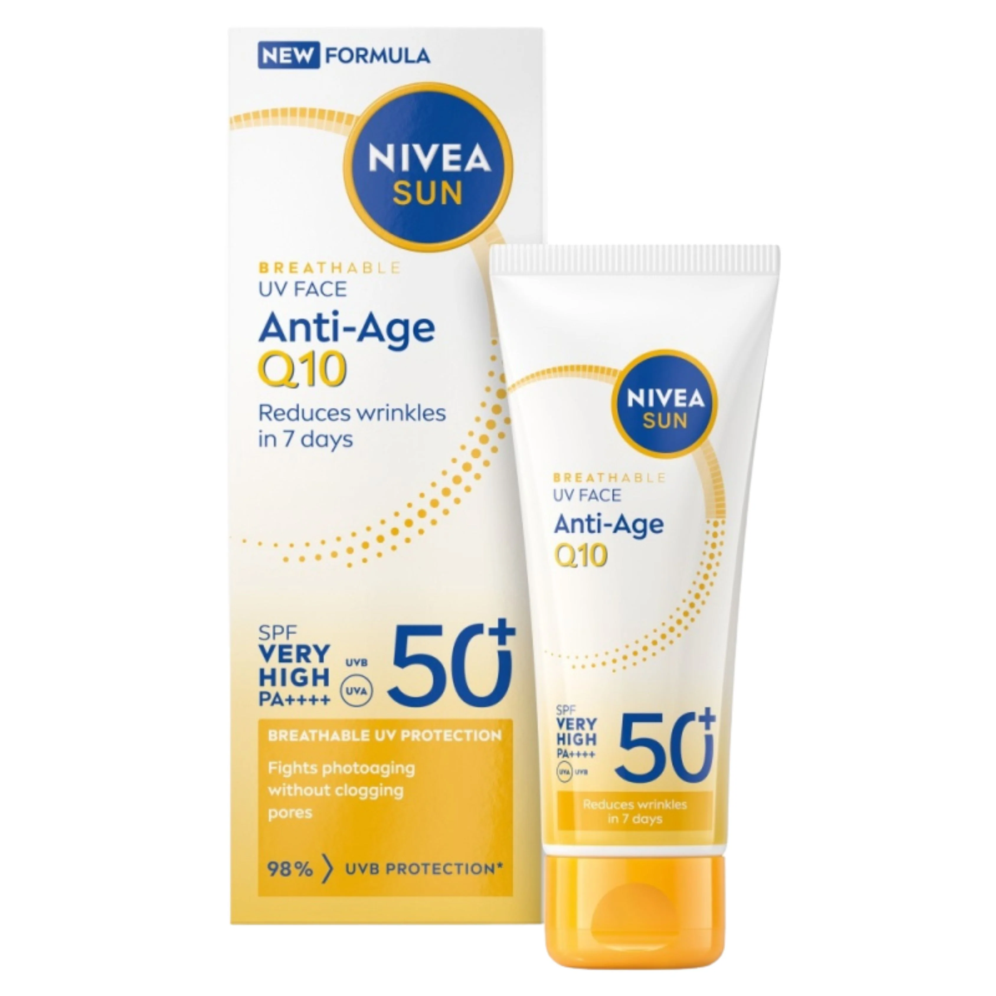 Nivea Sun Anti-Age Cream Q10 SPF 50+ – 40ml