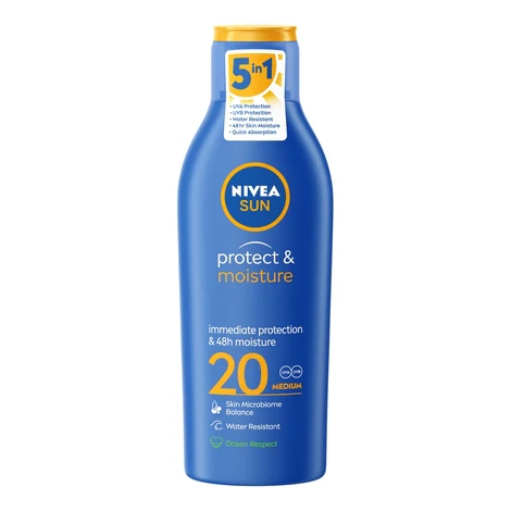 Nivea Sun Protect & Moisture Sun Lotion SPF20 200ml
