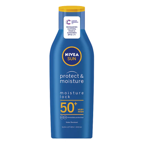 Nivea Sun Protect & Moisture Sun Lotion SPF50+ 200ml