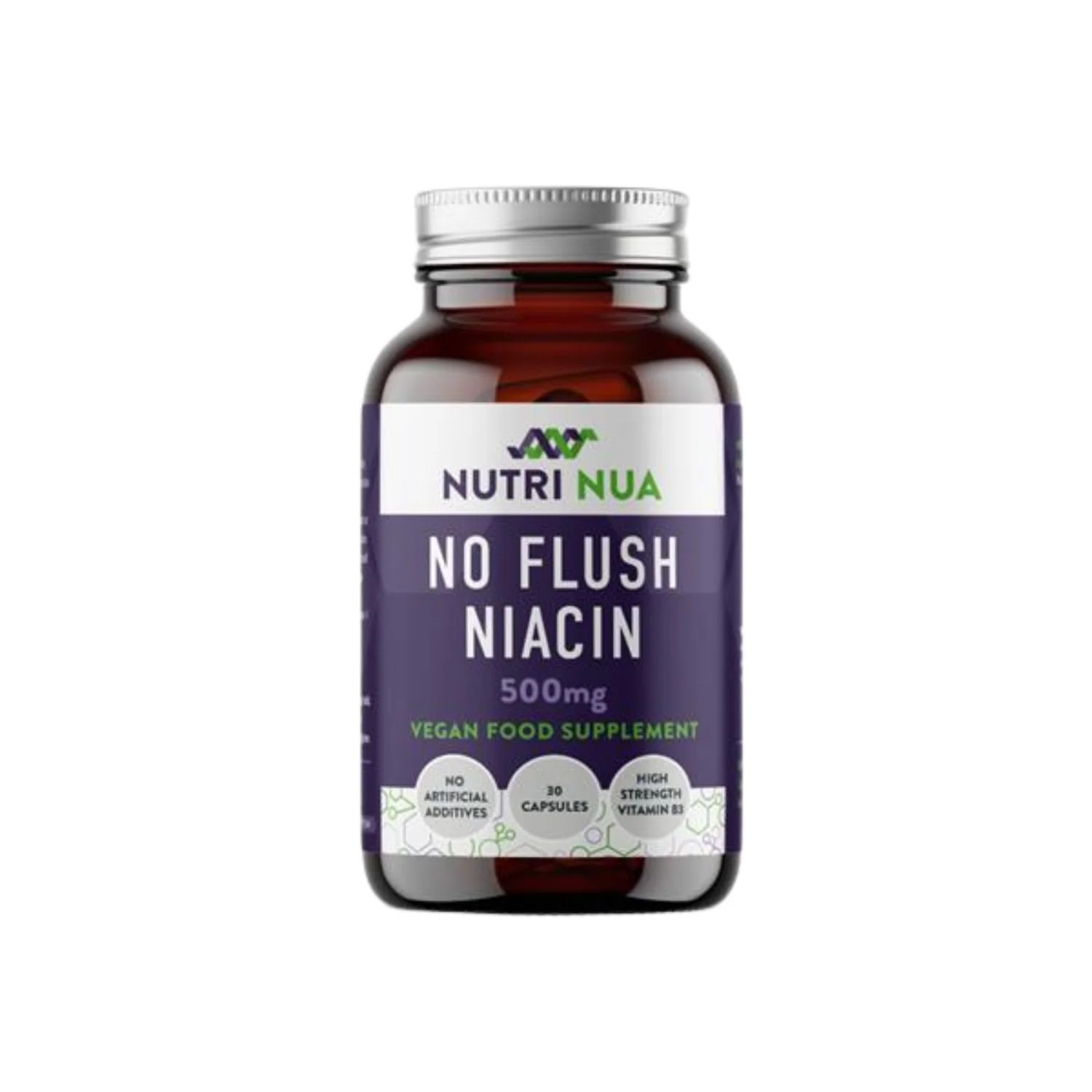 Nutri Nua No Flush Niacin 30 Capsules