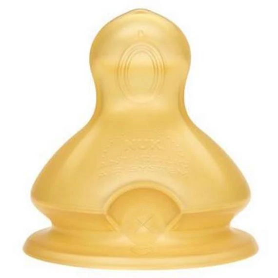 NUK First Choice+ Latex Teat 2 Pack - Size 2 6 Months+ - Image 3
