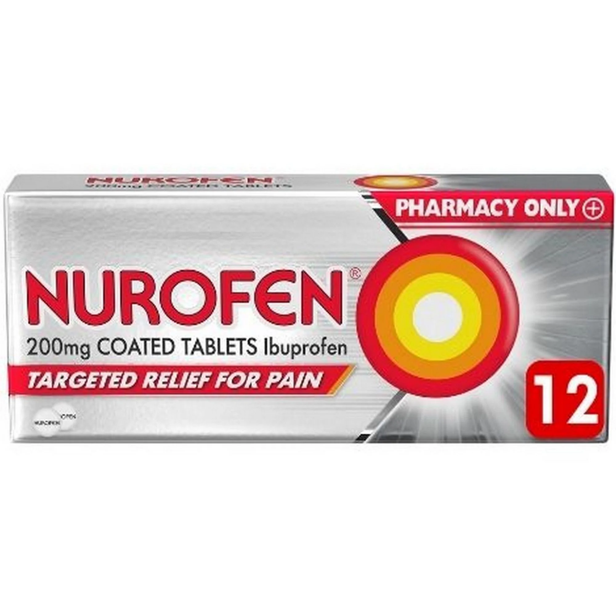 Nurofen 200mg - 12 Coated Tablets