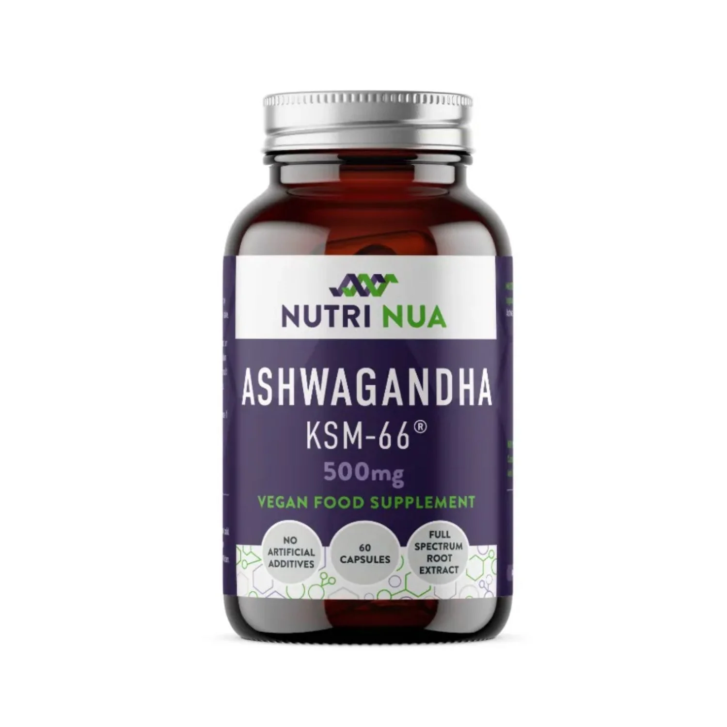 Nutri Nua Ashwagandha KSM-66 60 Capsules