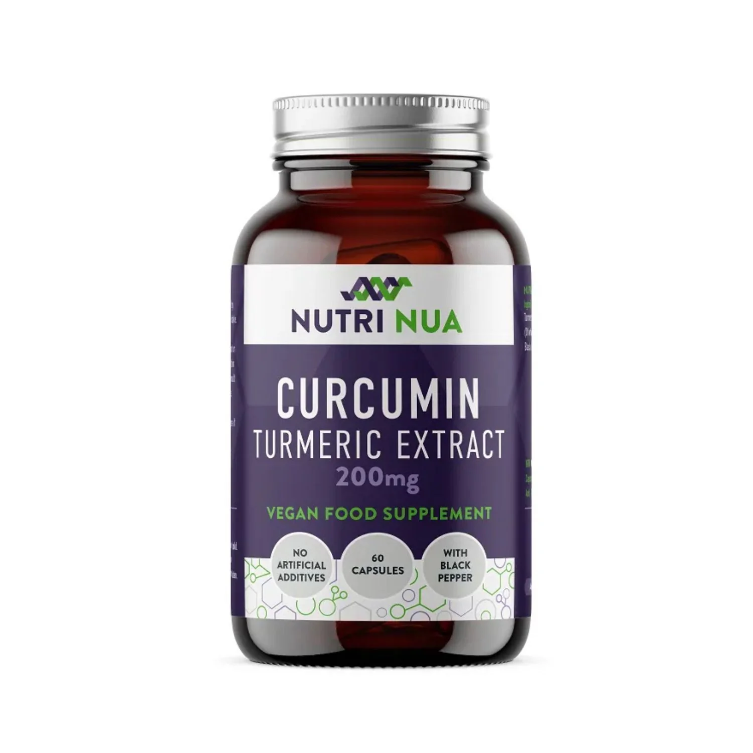 Nutri Nua Curcumin Turmeric Extract 200mg 60 Capsules
