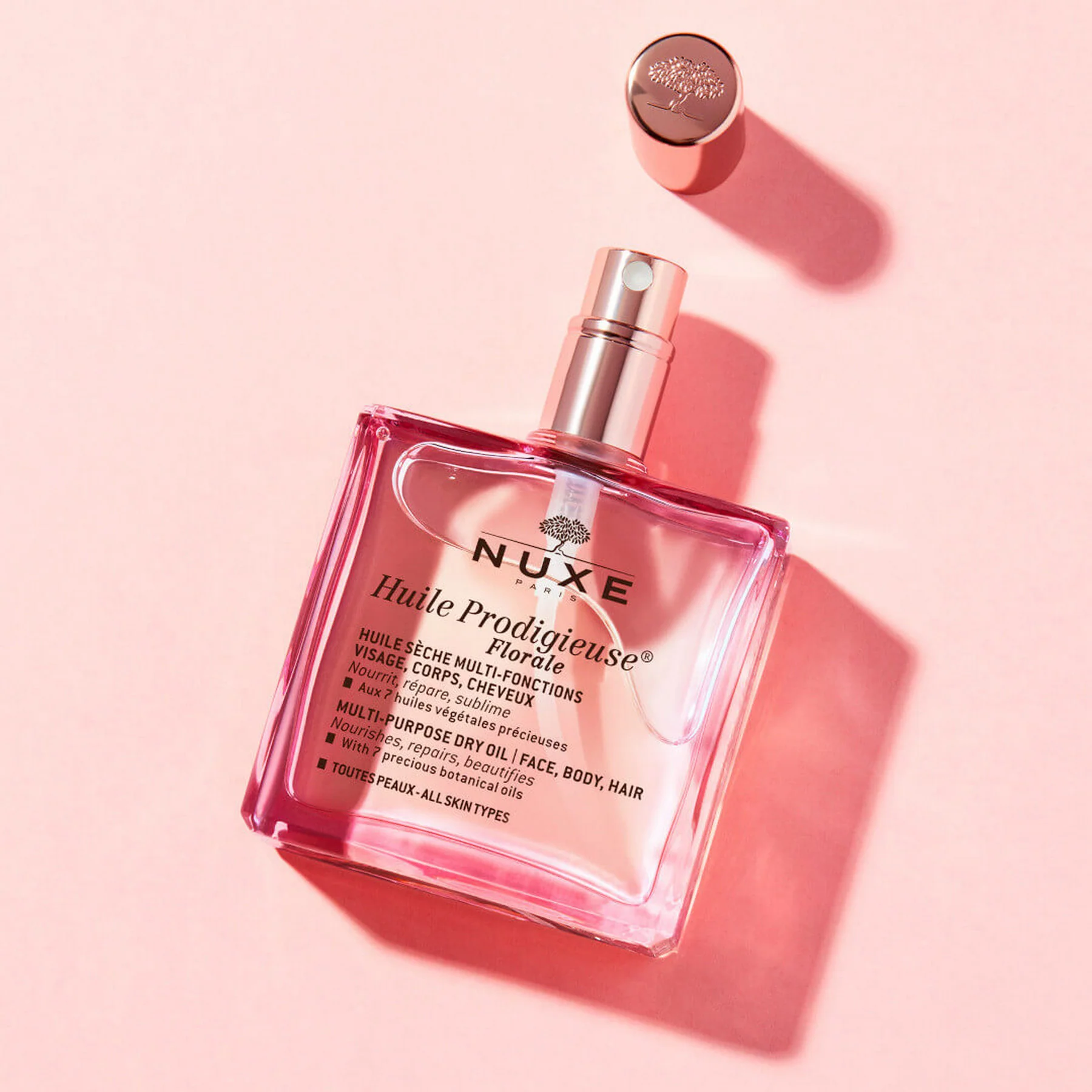 Nuxe Huile Prodigieuse Floral Gold Shimmer Dry Oil 50ML - Image 2
