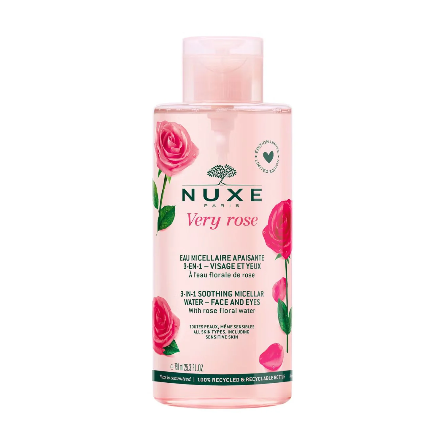 Nuxe Very Rose Micellar Water 750ml