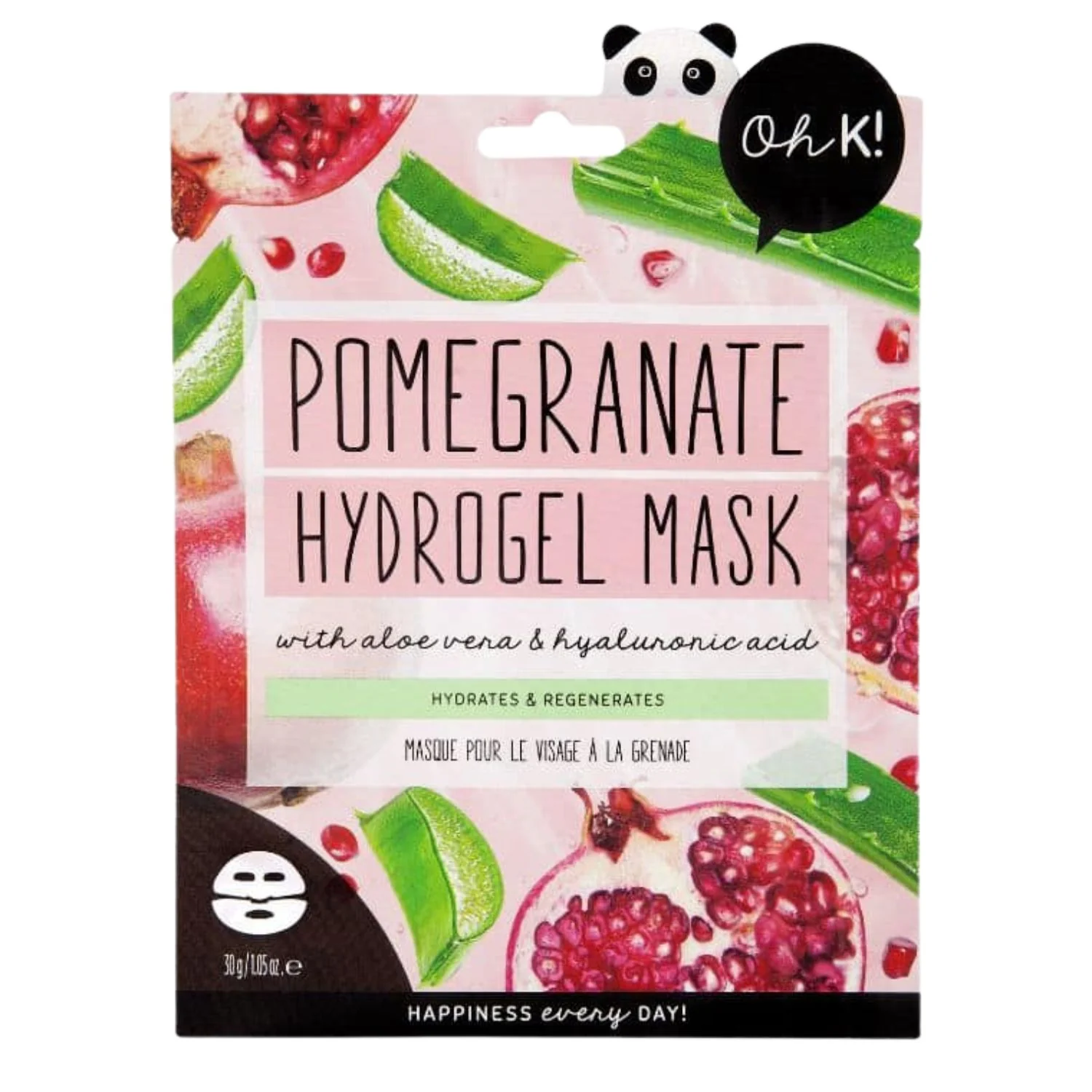 Oh K! Pomegranate Hydrogel Face Mask