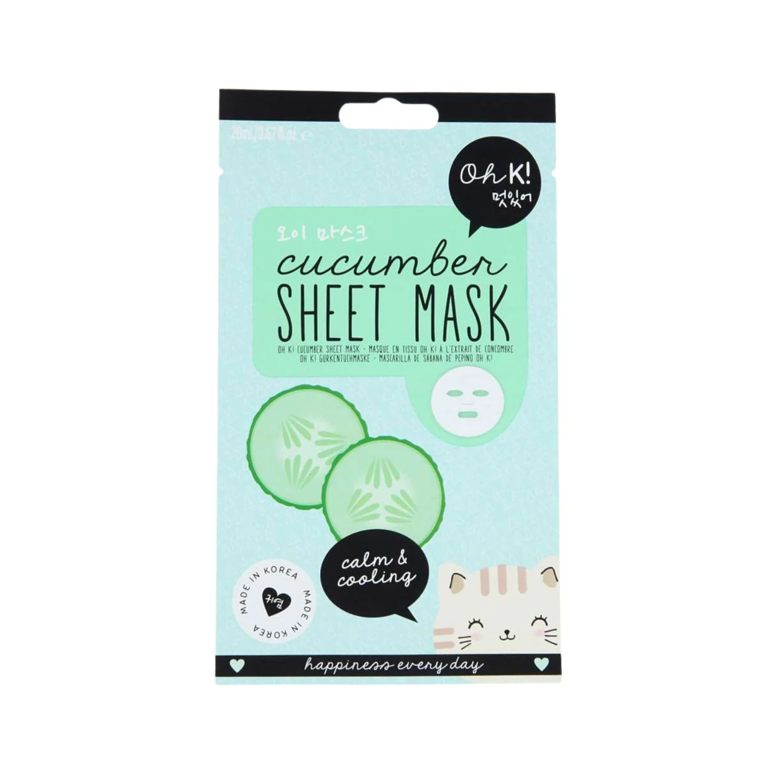 Oh K! Cucumber Sheet Mask