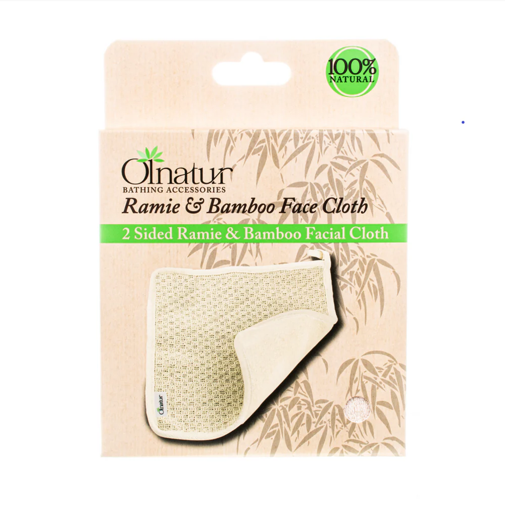 Olnatur Ramie and Bamboo Face Cloth