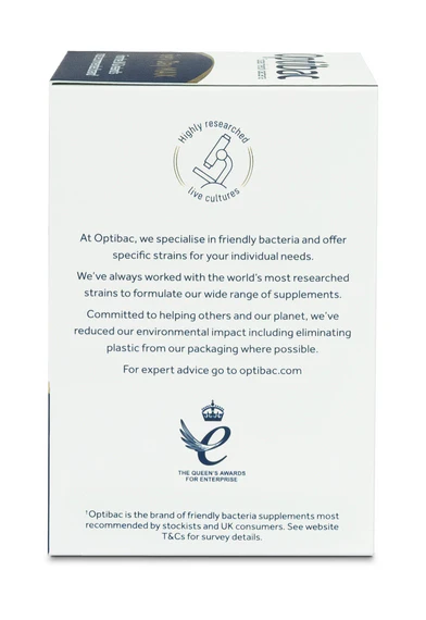 OptiBac For Every Day Max Probiotic 30 Capsules - Digestive Support - Image 3